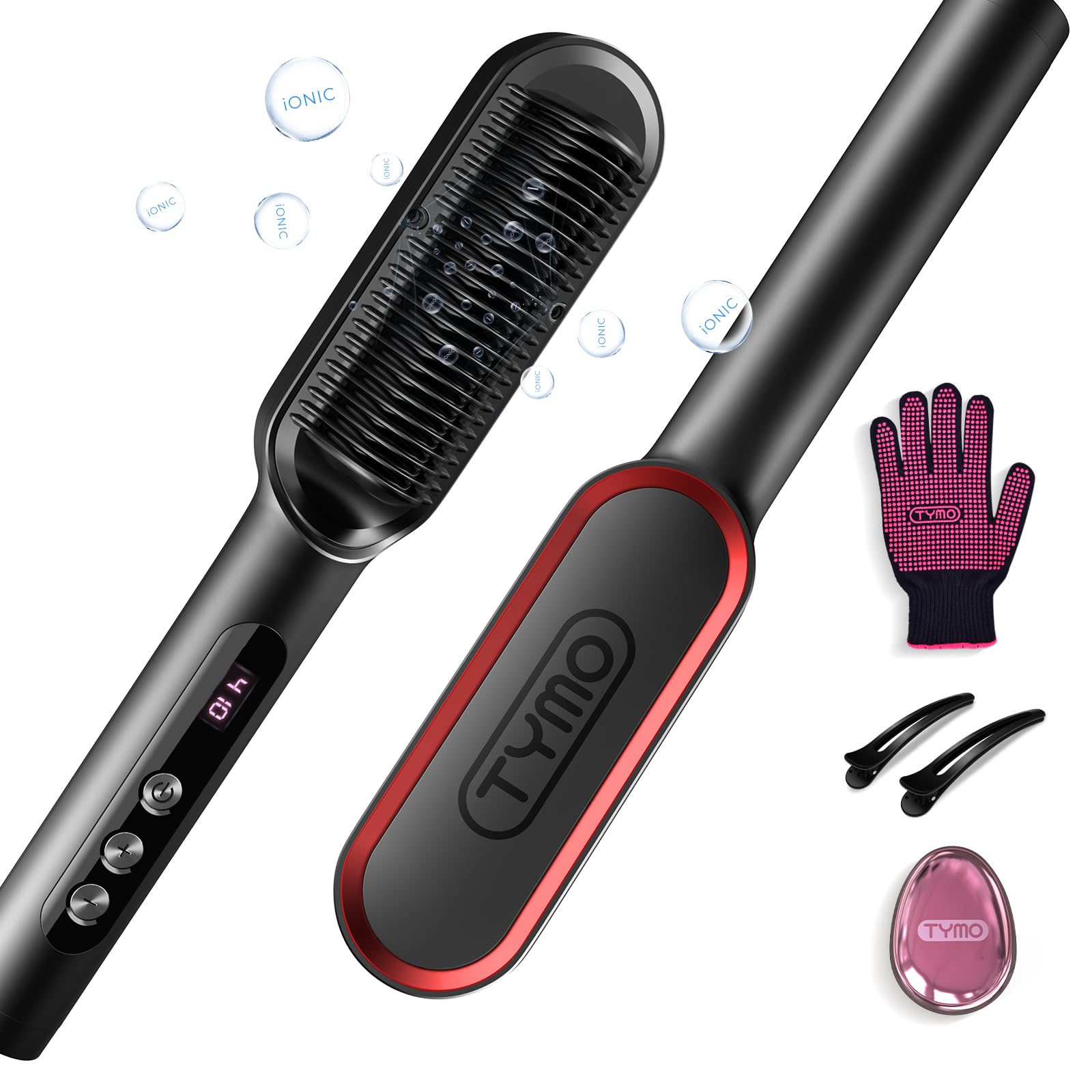 TYMO Ring Plus vs TYMO Ring Pink: Which Hair Straightener Brush Tames Frizz Best?