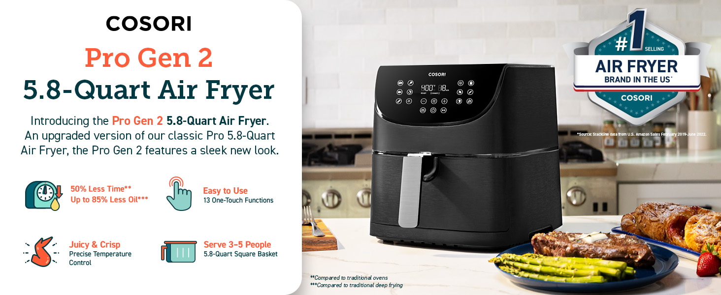 COSORI vs. Ninja Air Fryer: Which Family-Sized Model Delivers Healthiest, Crispiest Meals?